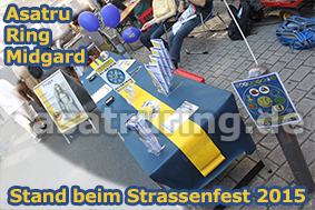 Asatru Stand 2015 Oeffentlichkeitsarbeit