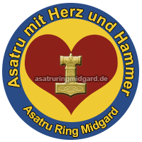 Asatru mit Herz und Hammer - Asatru Ring