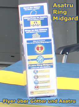 Asatru Flyer Stand Strassenfest