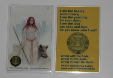 Freya the Sensual - Gods in the pocket - Asatru