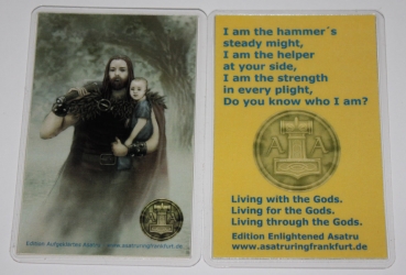 Thor protecting northern god